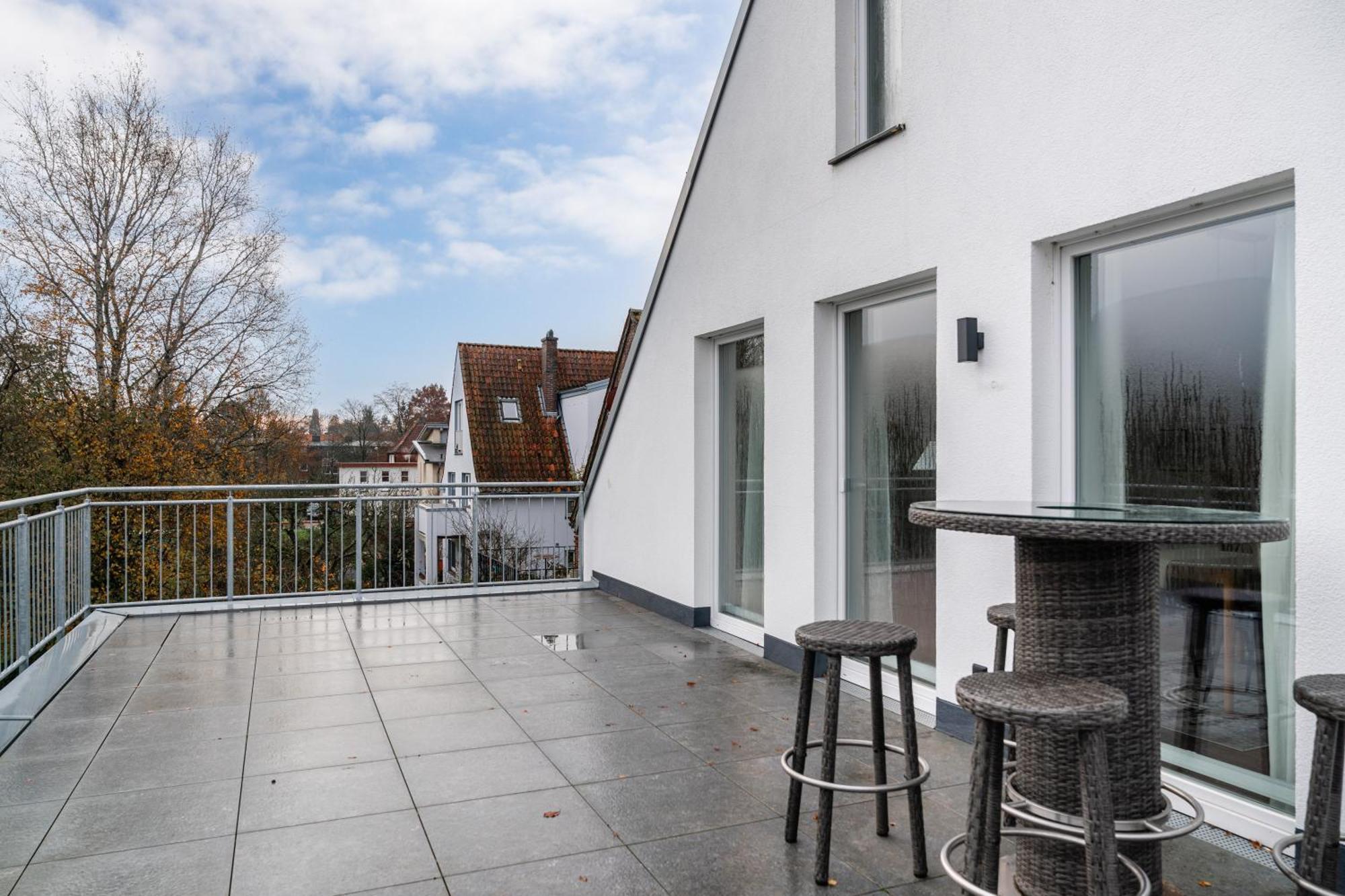 Penthouse Am Marschweg Apartamento Oldemburgo Exterior foto