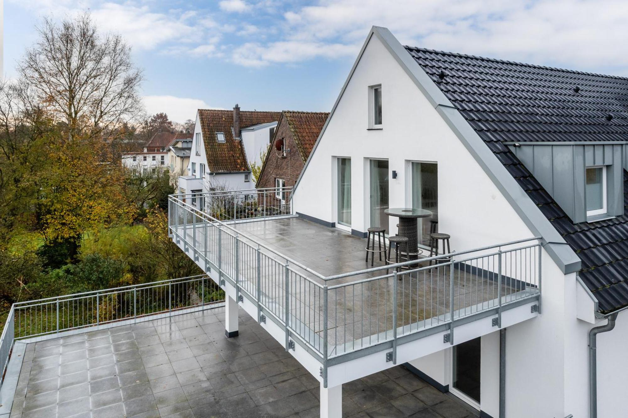 Penthouse Am Marschweg Apartamento Oldemburgo Exterior foto